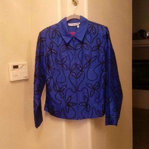Blutique 100% Silk Jacket